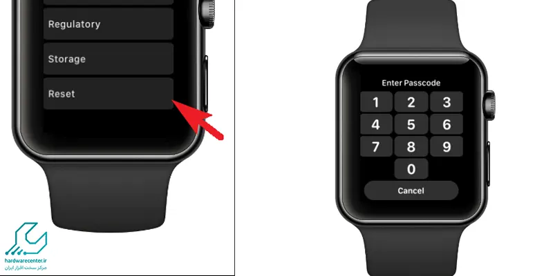 بازیابی رمز ساعت هوشمند اپل